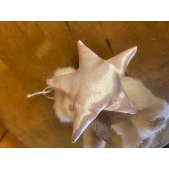 Boyds Bears AngelGirl Bear Blue Star Plush 5” Baby’s First Christmas Ornament (5 - Picture 7 of 8